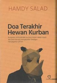 Doa terakhir hewan kurban